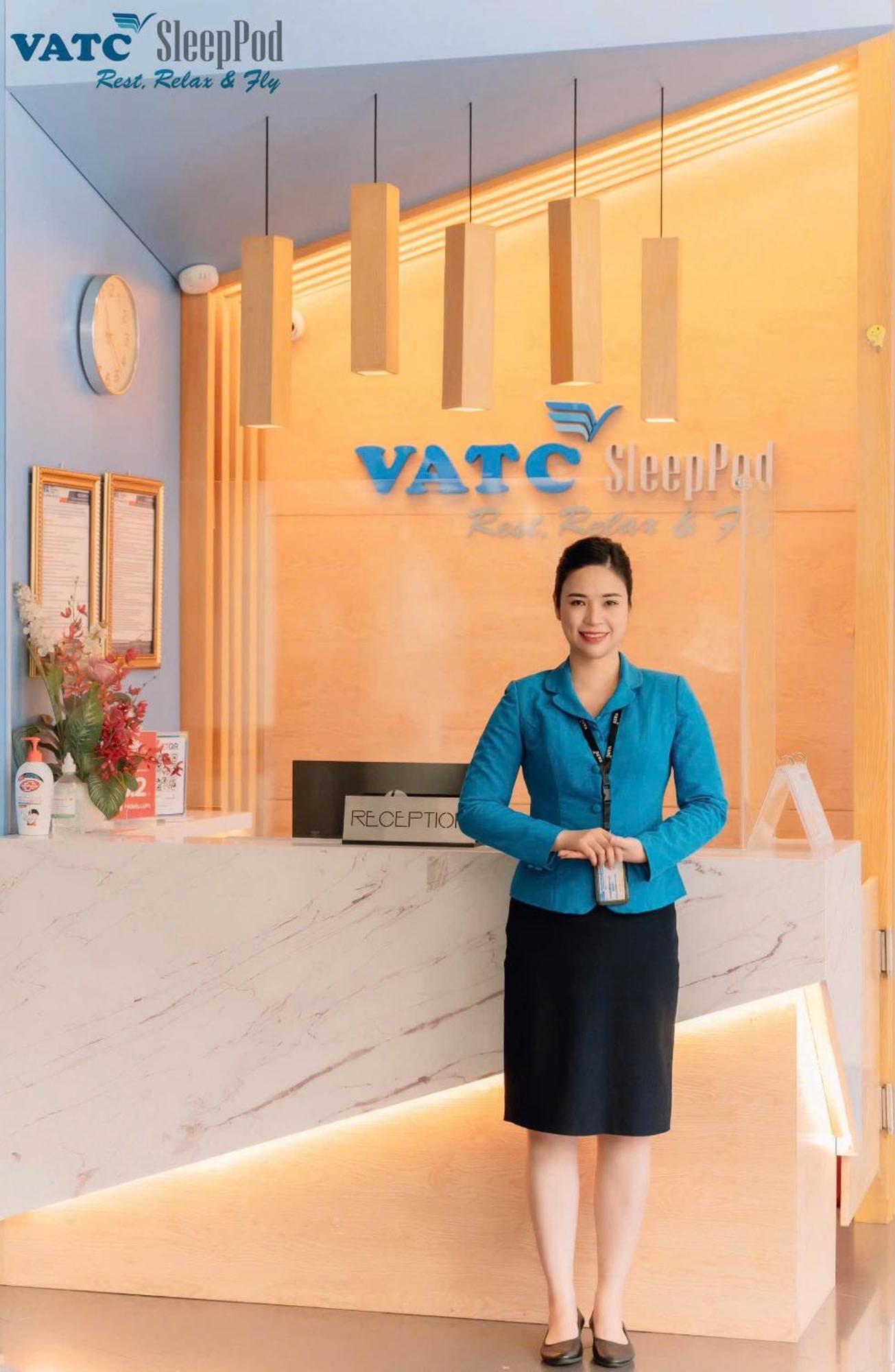 Vatc Sleep Pod Terminal 1 Hotell Noi Bai Eksteriør bilde