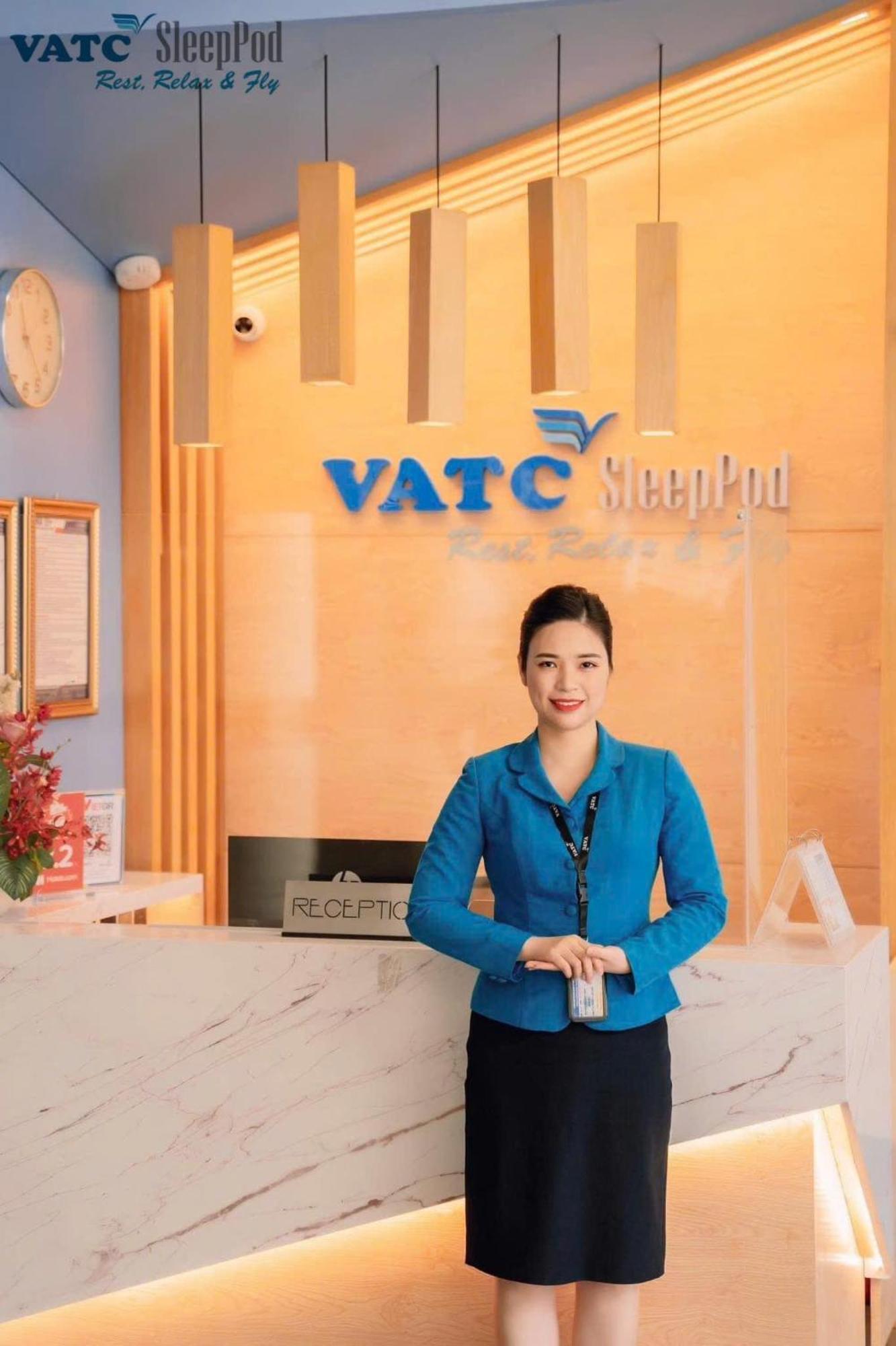 Vatc Sleep Pod Terminal 1 Hotell Noi Bai Eksteriør bilde