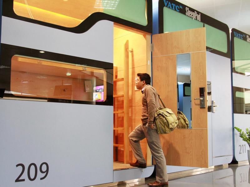 Vatc Sleep Pod Terminal 1 Hotell Noi Bai Eksteriør bilde