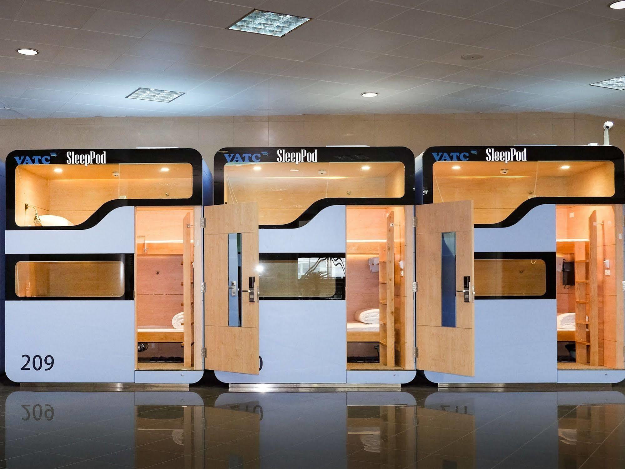 Vatc Sleep Pod Terminal 1 Hotell Noi Bai Eksteriør bilde