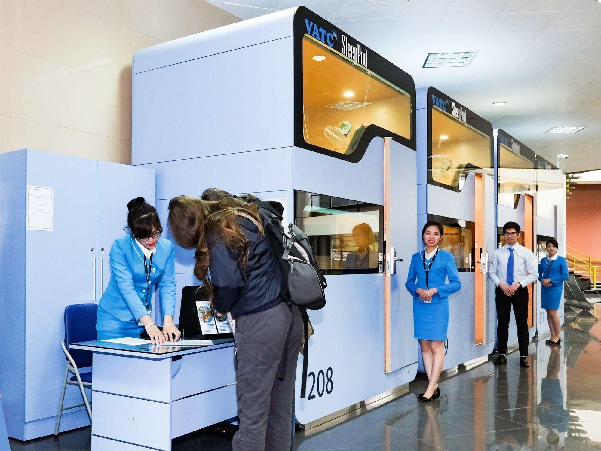 Vatc Sleep Pod Terminal 1 Hotell Noi Bai Eksteriør bilde