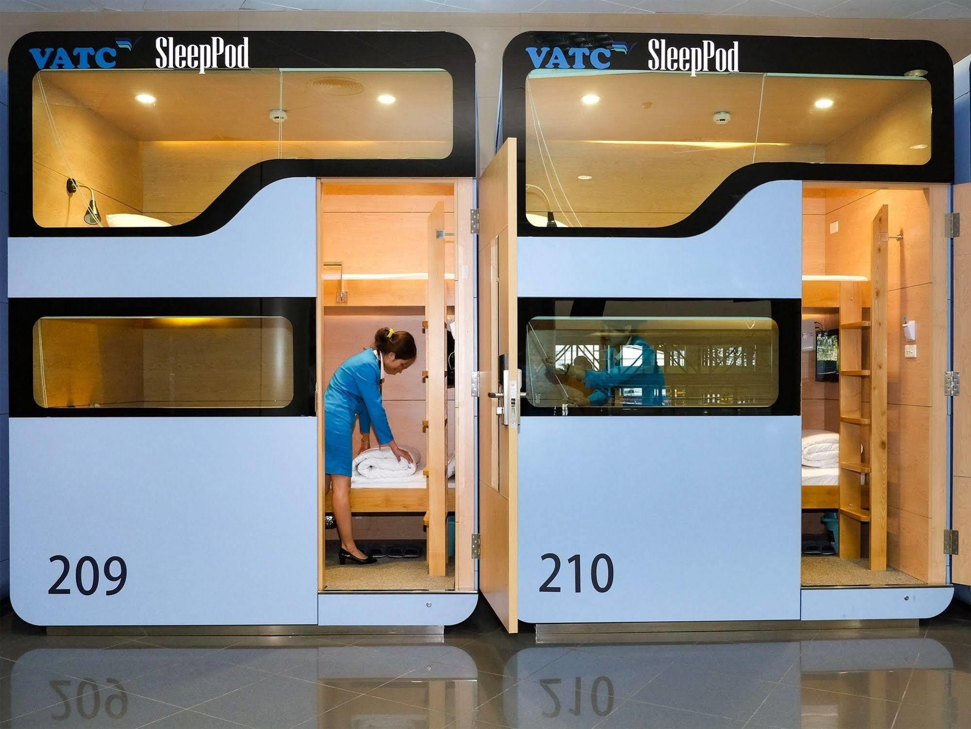 Vatc Sleep Pod Terminal 1 Hotell Noi Bai Eksteriør bilde